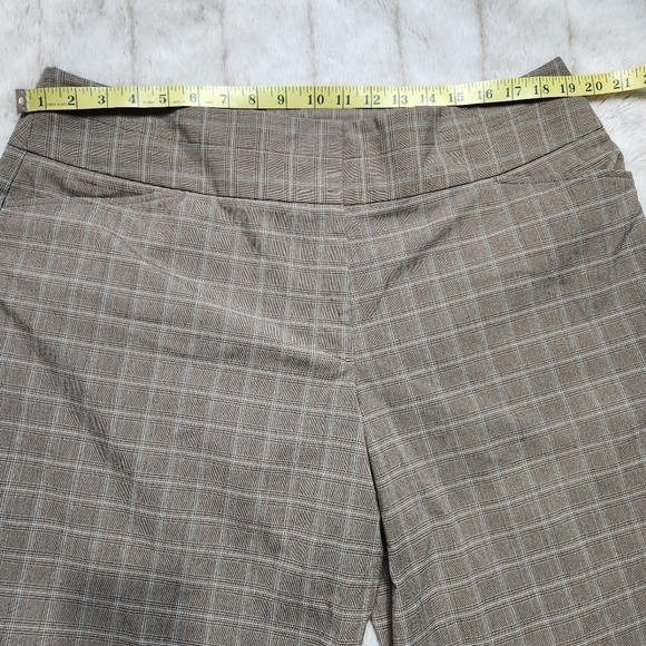 Dressy Bermuda shorts  High waist Plaid Knee length LANE BRYANT - Picture 10 of 14